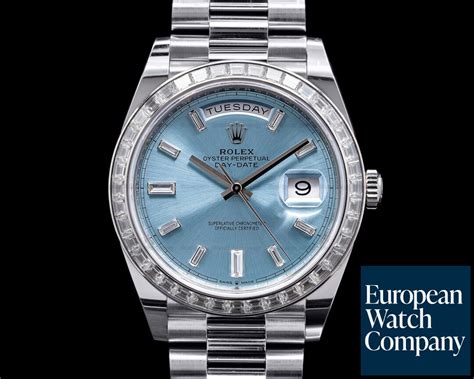 rolex day date platinum diamond dial|platinum day date 40 price.